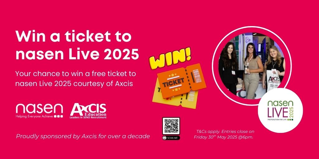 Win a Free Ticket to nasen LIVE 2025