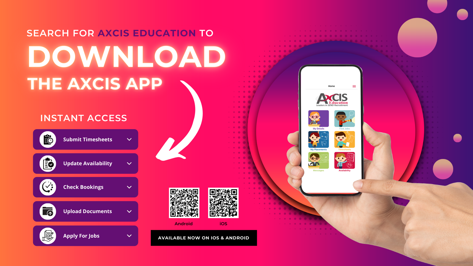 Did you know we have an Axcis App?